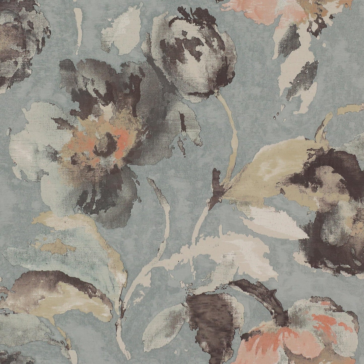 Beatrice Wallpaper - Aqua - J162W - 03 - Jane Churchill - Premier Wallcovering