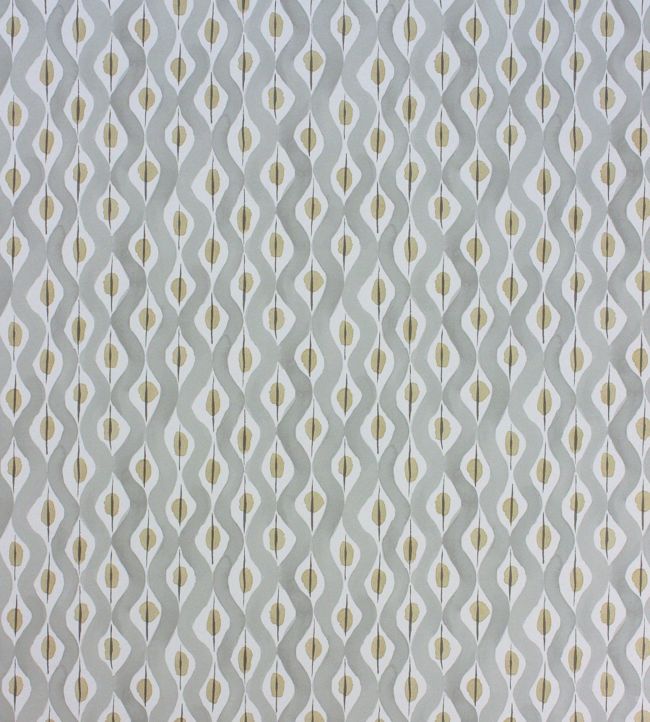 Beau Rivage Wallpaper - Dove/Gold - Nina Campbell - NCW4301 - 03 - Premier Wallcovering