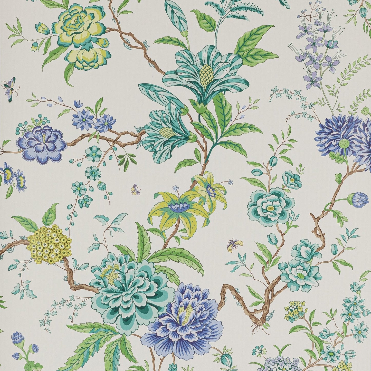 Beauchamp Wallpaper - Vert d'Eau - Manuel Canovas - 03111-02 - Premier Wallcovering