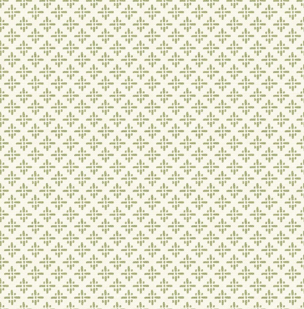 Beckett Star Wallpaper - Olive Green - Joules - 118580 - Premier Wallcovering