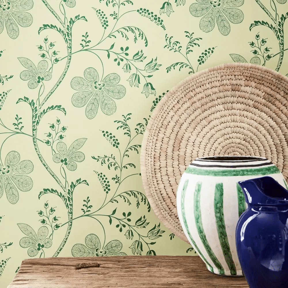 Bedford Square Wallpaper - Acorn - Little Greene - 0256BSACORN - Premier Wallcovering