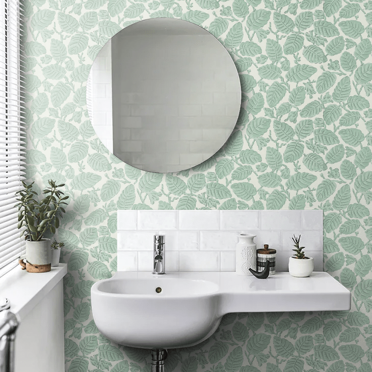 Beech Nut Wallpaper - Rubine - Little Greene - 0260BERUBIN - Premier Wallcovering