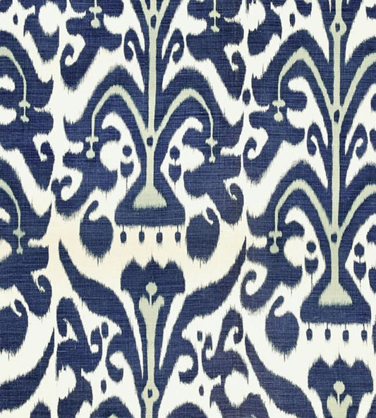 Belfour Fabric - Indigo - Christopher Farr Cloth - CF123 - 02 - Premier Wallcovering