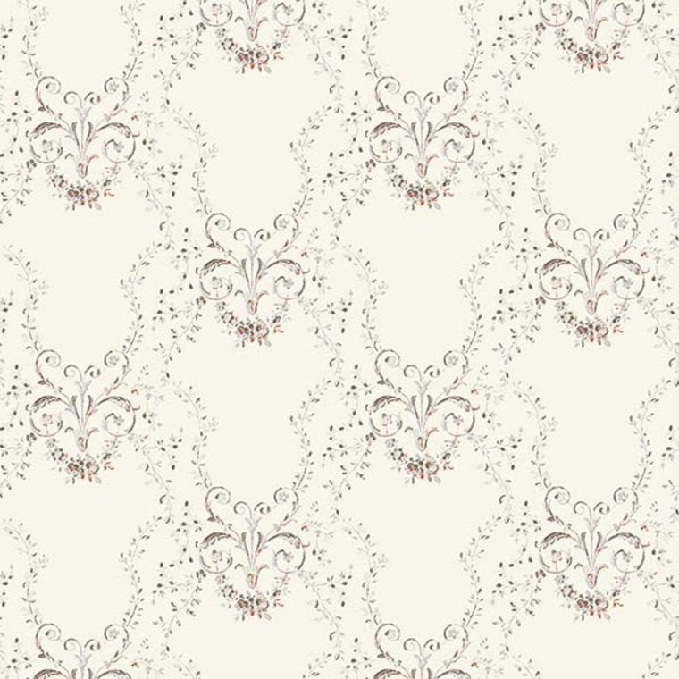 Belle Epoque Heritage Wallpaper - Beige - K & K - 600931 - Premier Wallcovering