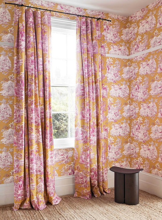 Bengale Fabric - Corail - Manuel Canovas - M4081-02 - Premier Wallcovering