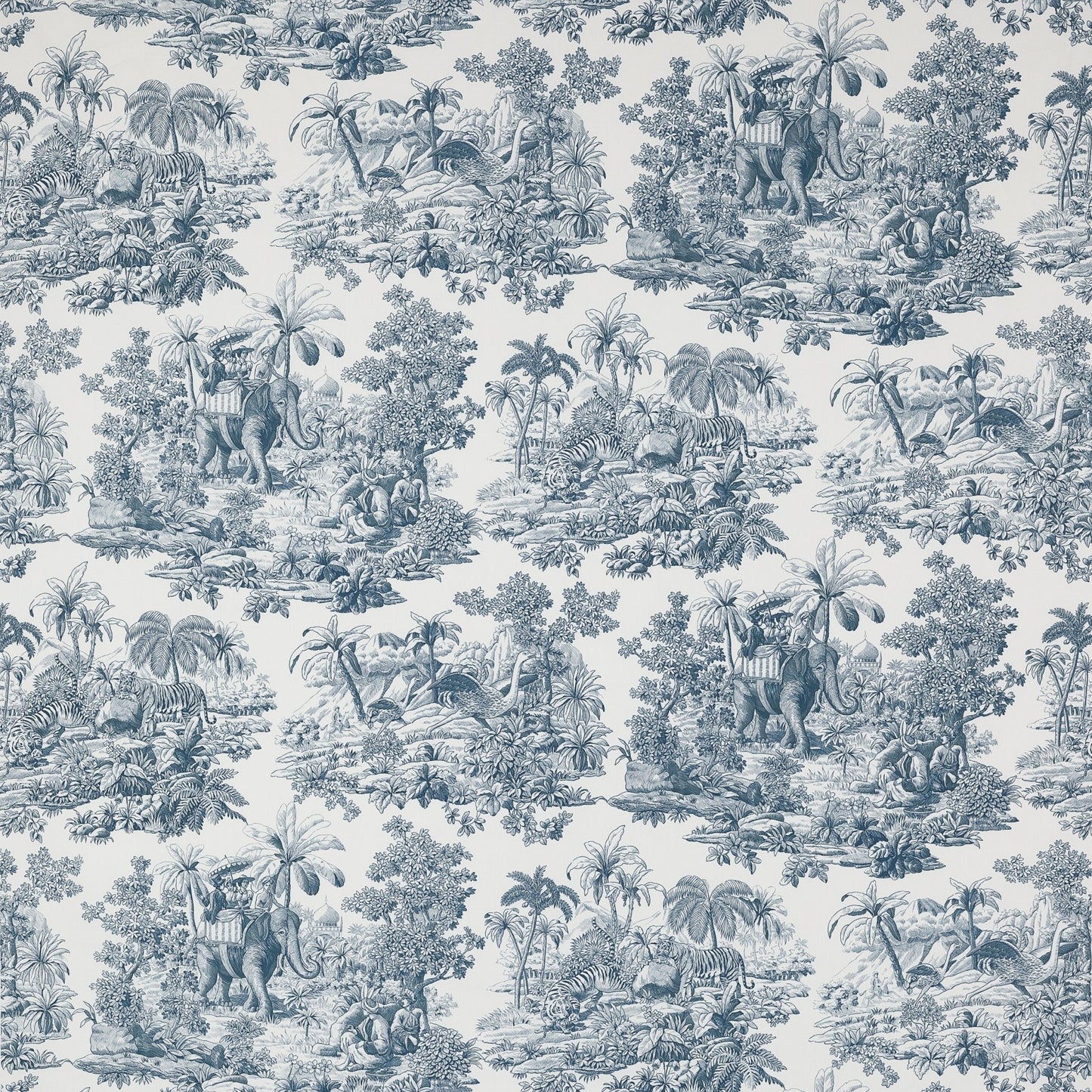 Bengale Fabric - Paon - Manuel Canovas - M4081-04 - Premier Wallcovering