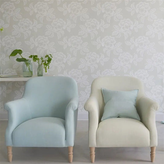 Berettino Wallpaper - Celadon - PDG1020/07 - Designers Guild - Premier Wallcovering