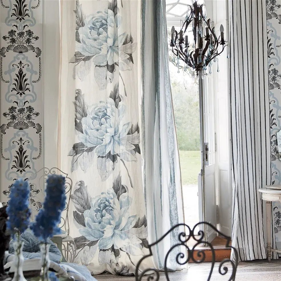 Bergius Wallpaper - Linen - P554/01 - Designers Guild - Premier Wallcovering