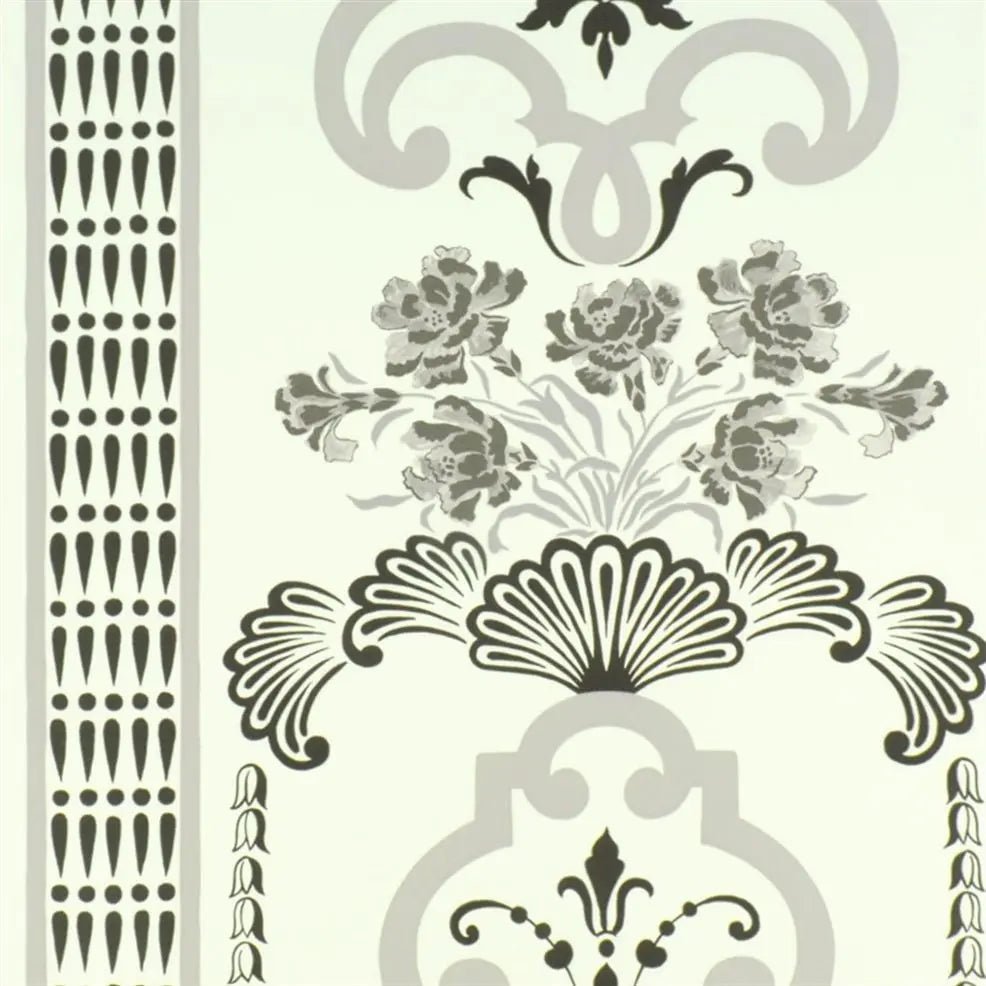 Bergius Wallpaper - Graphite - P554/04 - Designers Guild - Premier Wallcovering