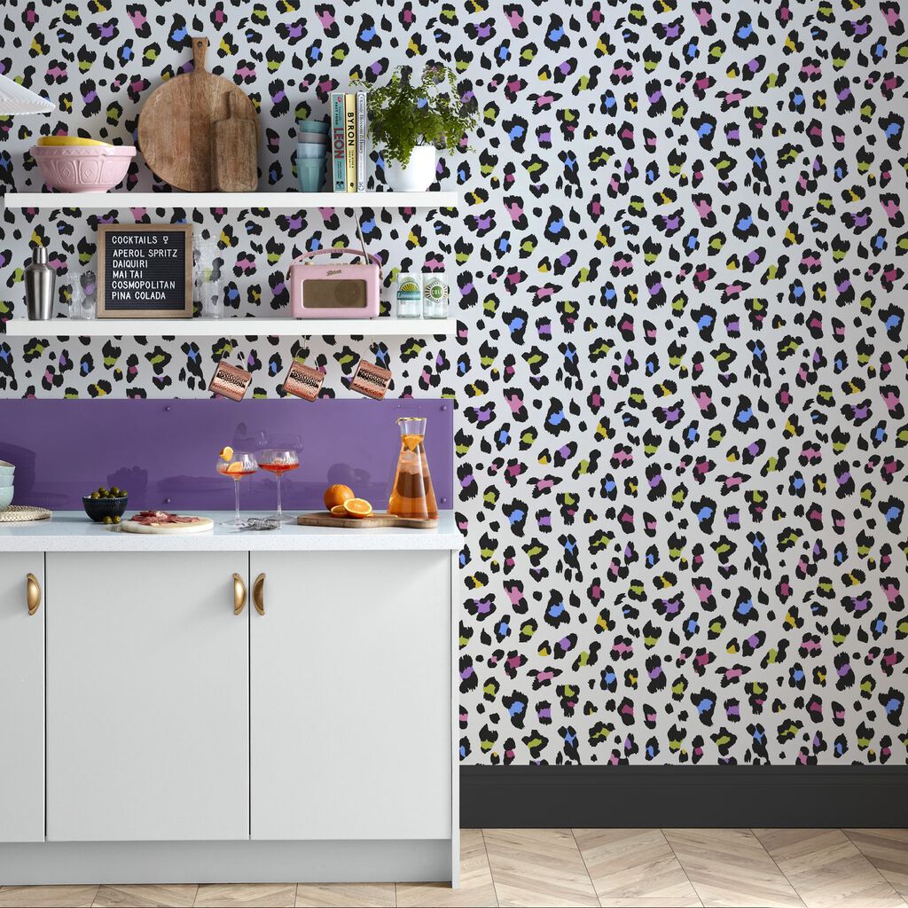 Big Cat Wallpaper - Tutti Frutti - Envy - 118614 - Premier Wallcovering