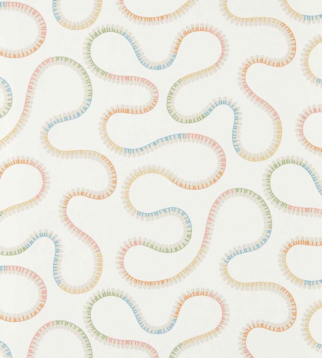 Bimble Wallpaper - Sky Blue - Scion - NSCW113250 - Premier Wallcovering