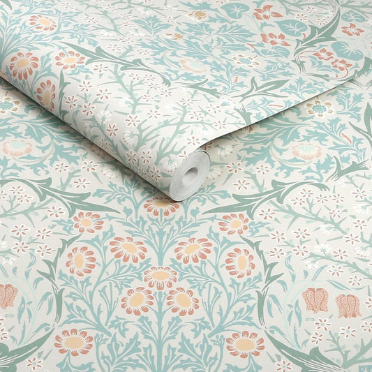 Blackthorn Wallpaper - Meadow - 140504 - William Morris - Premier Wallcovering