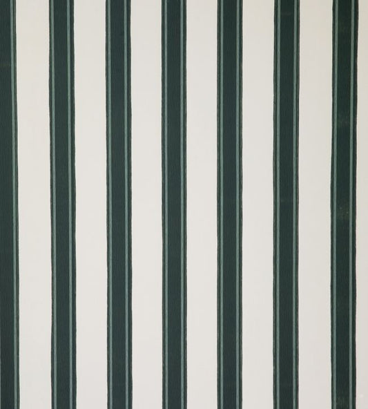 Block Print Stripe Wallpaper - Studio Green - 768 - Farrow & Ball - Premier Wallcovering
