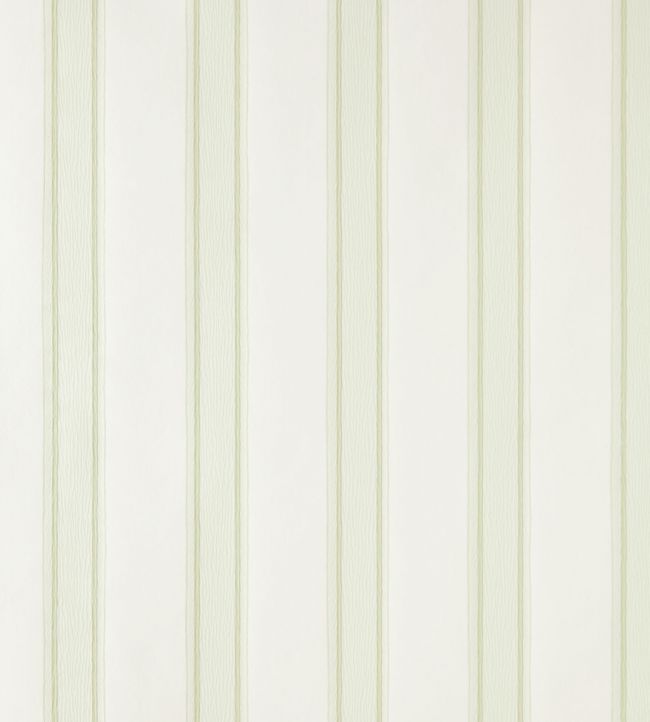 Block Print Stripe Wallpaper - Apple Green - 733 - Farrow & Ball - Premier Wallcovering