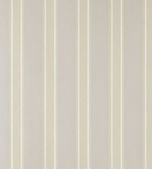 Block Print Stripe Wallpaper - Lime White - 712 - Farrow & Ball - Premier Wallcovering
