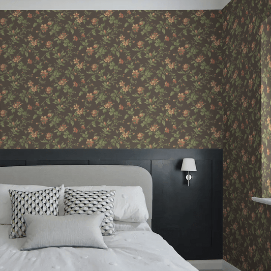 Blomslinga Wallpaper - Pink - Boråstapeter - 4517 - Premier Wallcovering