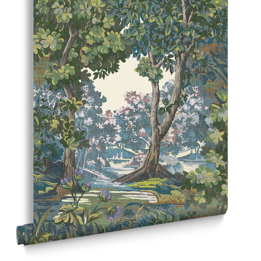 Bodenham Wallpaper - Heritage Green - Graham & Brown - 127901 - Premier Wallcovering