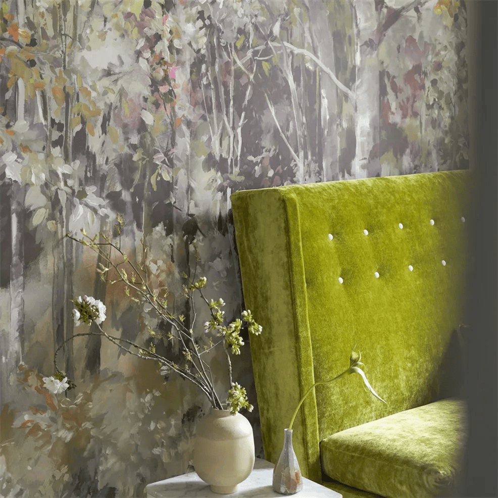 Bois De Bouleau Scene 1 Wallpaper - Sepia - PDG1175/01 - Designers Guild - Premier Wallcovering