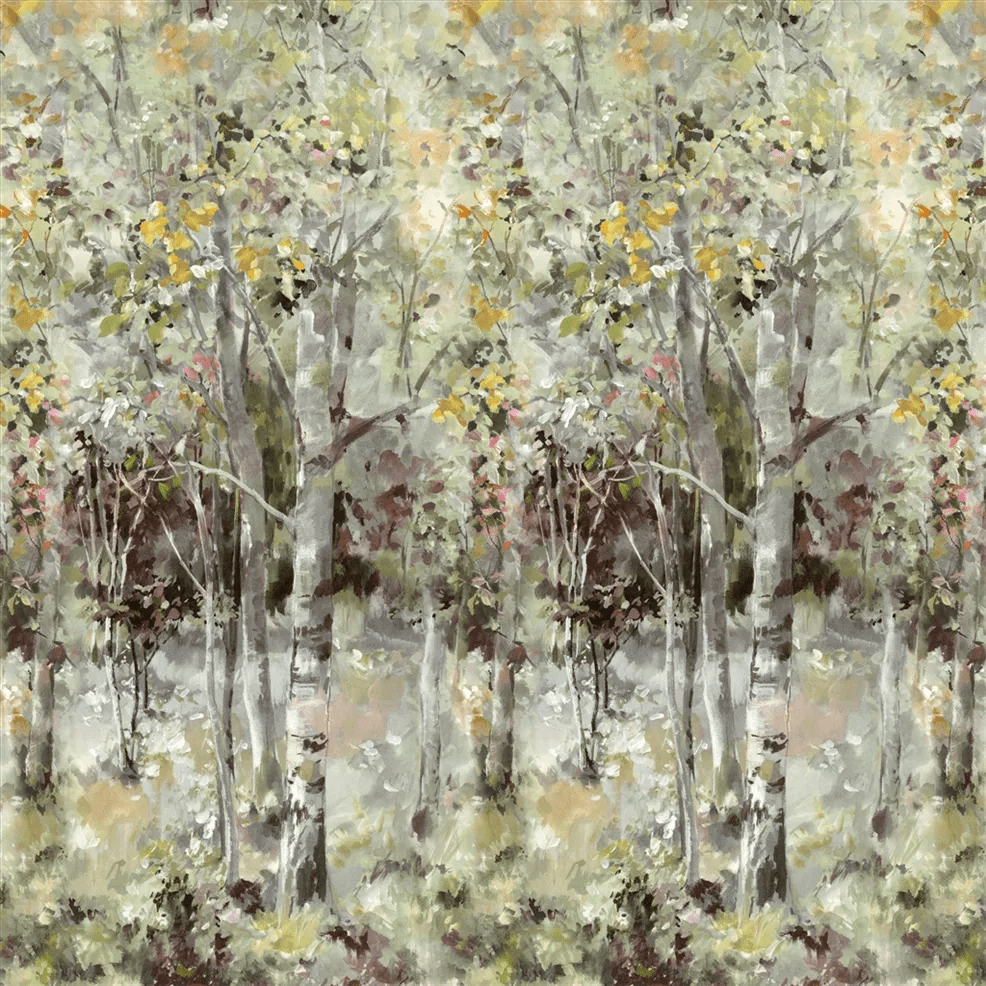 Bois De Bouleau Scene 2 Wallpaper - Sepia - PDG1176/01 - Designers Guild - Premier Wallcovering