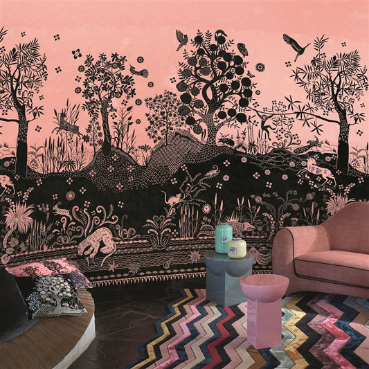 Bois Paradis Wallpaper - Bourgeon - Christian Lacroix - PCL7030/01 - Premier Wallcovering