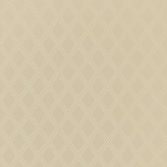 Bonaire Wallpaper - Cream on Beige - Thibaut - T88756 - Premier Wallcovering