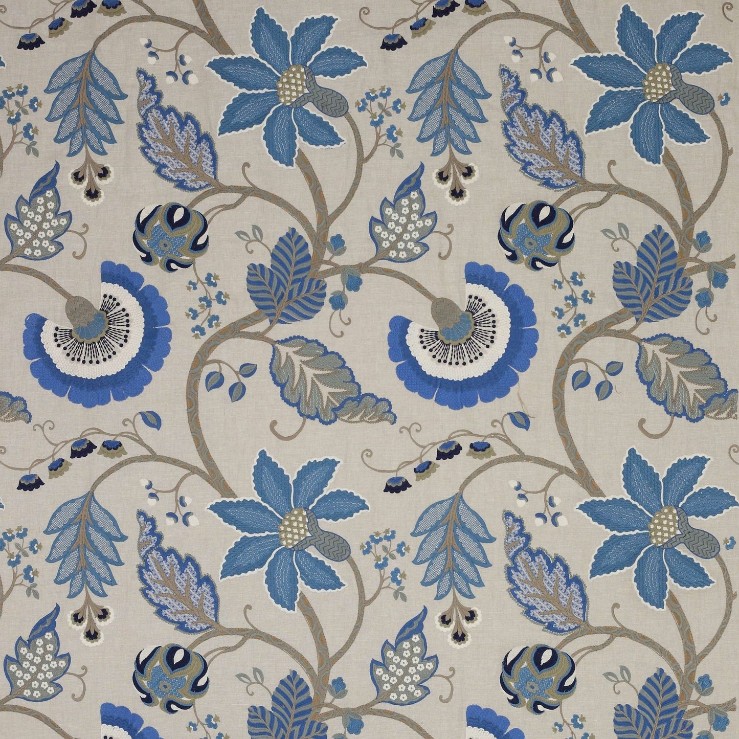 Bordeaux Fabric - Ciel - Manuel Canovas - 04869/03 - Premier Wallcovering