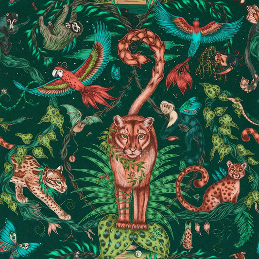 Bosque Dreams Wallpaper - Forest - Clarke & Clarke - Emma J Shipley - W0213/02 - Premier Wallcovering