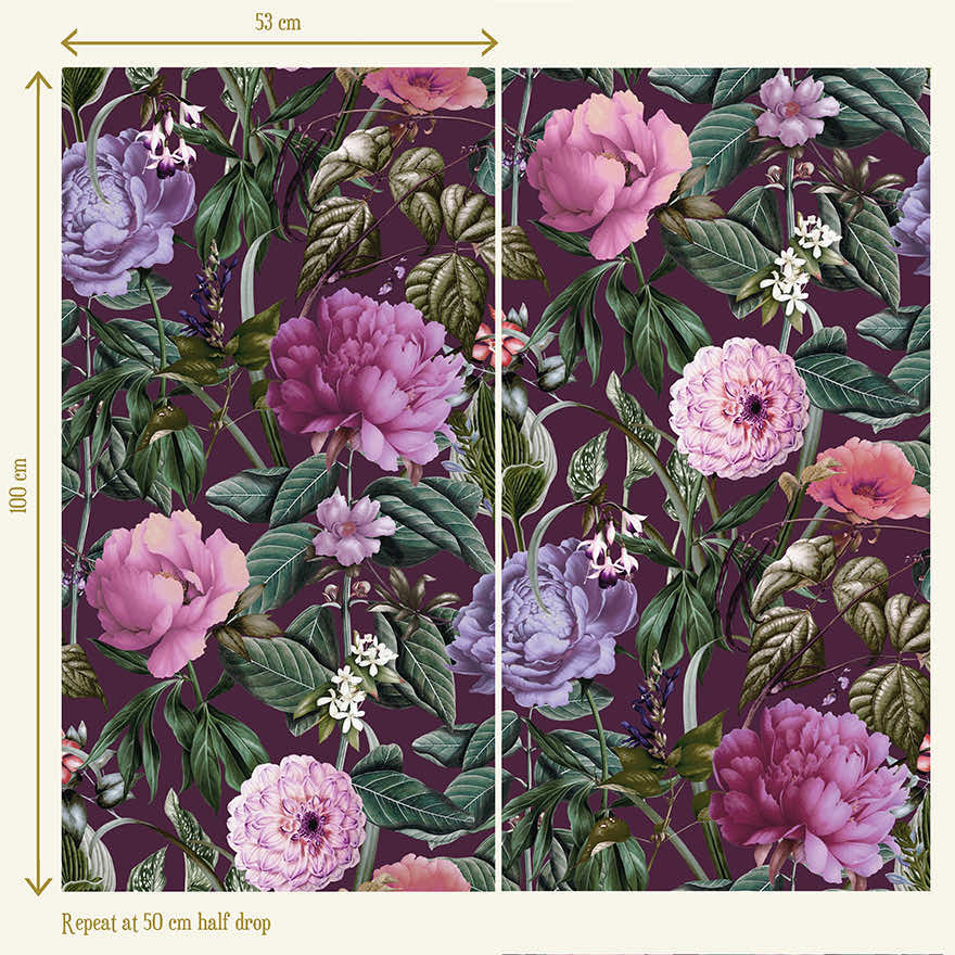 Botanicus Wallpaper - Berry - Holden Décor - 99428 - Premier Wallcovering