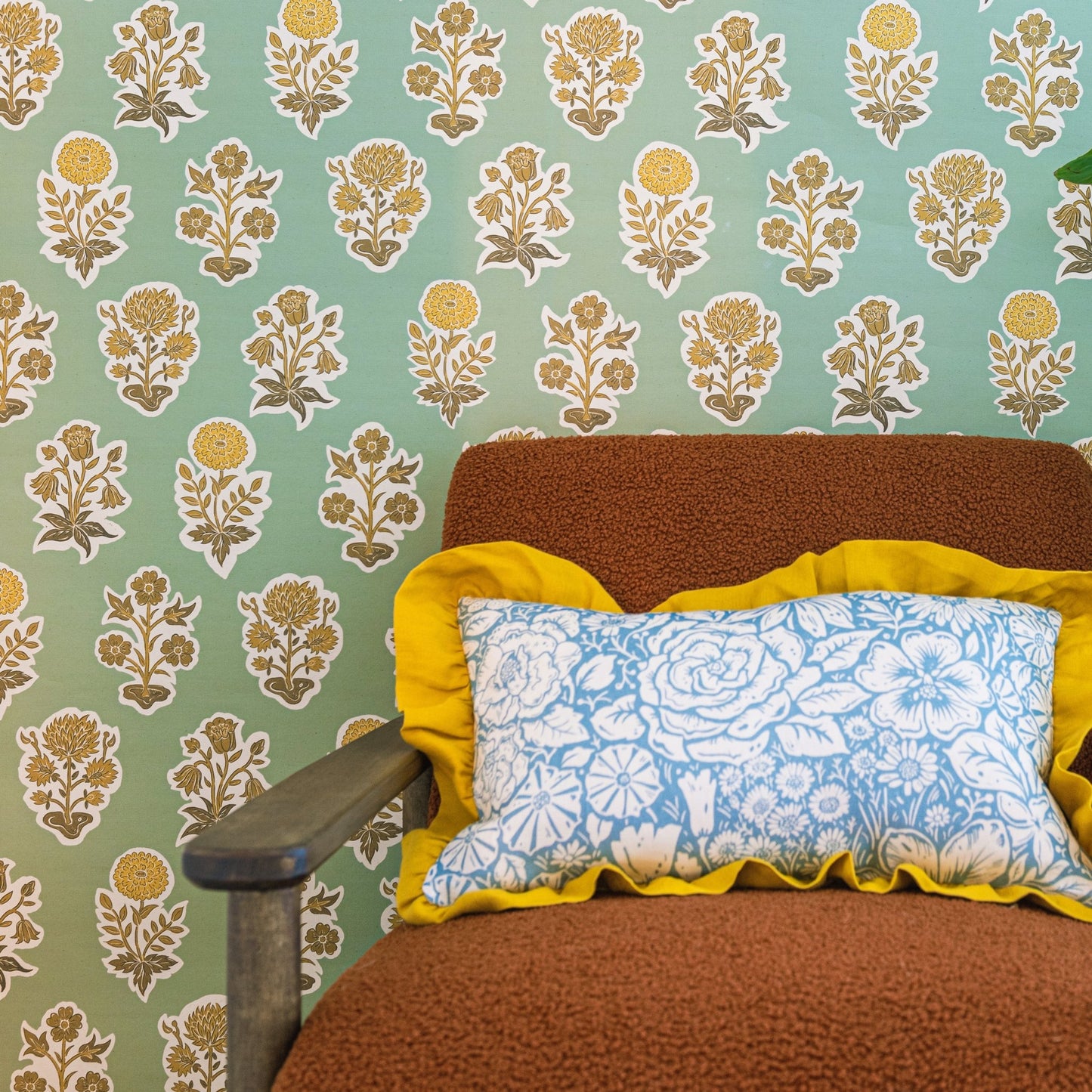 Botany Wallpaper - Pistachio - Wear The Walls - BOPG8076U52 - Premier Wallcovering