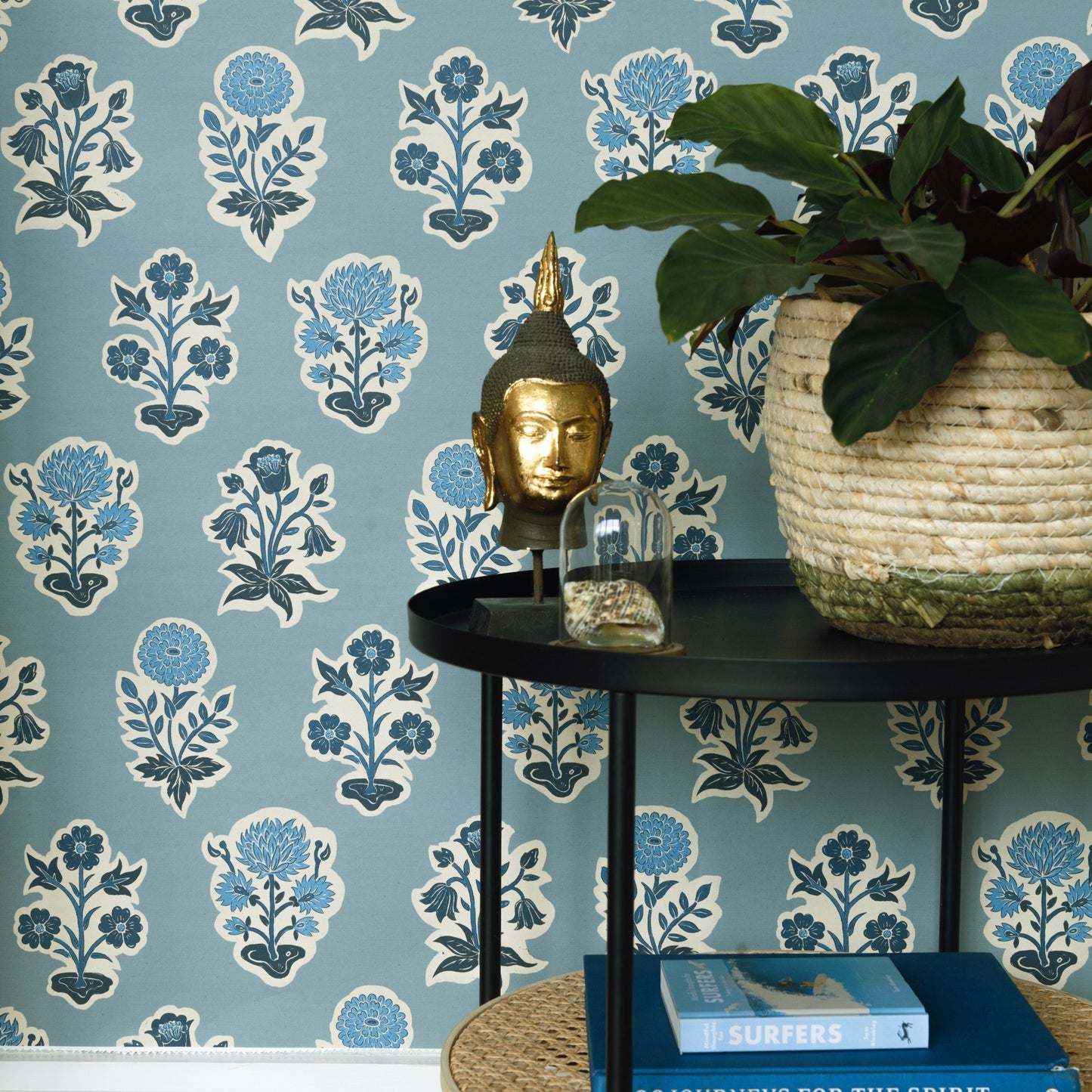 Botany Wallpaper - Cerulean - Wear The Walls - BOCB8076U52 - Premier Wallcovering