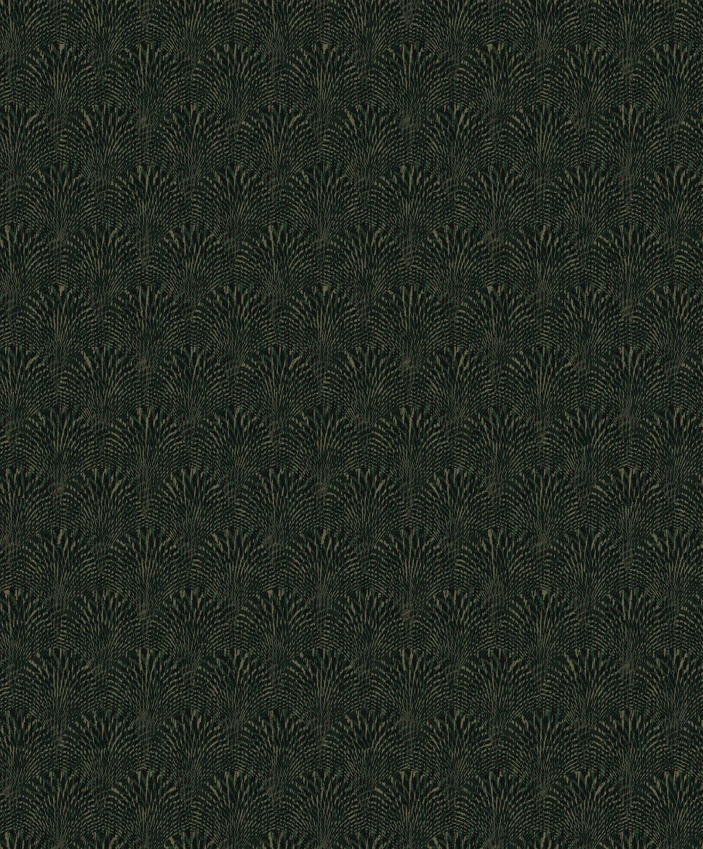 Boutique Fan Wallpaper - Green - Galerie - F - AF7006 - Premier Wallcovering