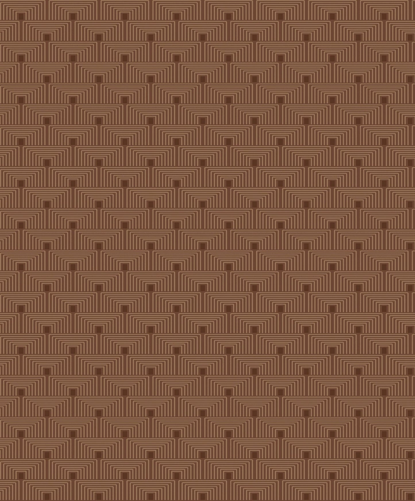 Boutique Geo Key Wallpaper - Orange - Galerie - F - PL3007 - Premier Wallcovering