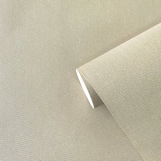 Boutique Herringbone Wallpaper - Beige - Galerie - F-WH3006 - Premier Wallcovering