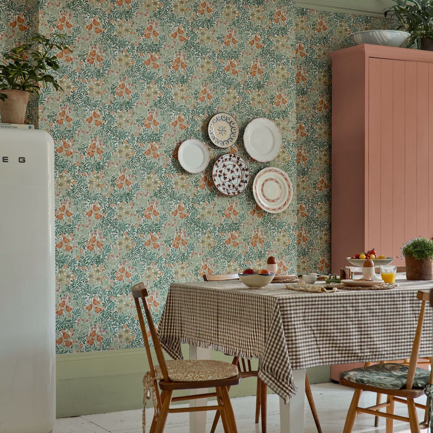 Bower Wallpaper - Herball/Weld - 217204 - Morris & Co - Premier Wallcovering