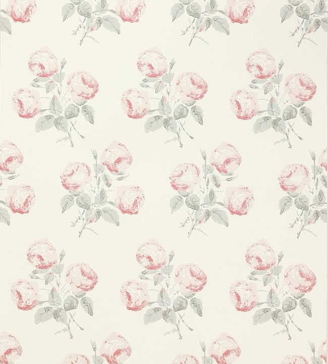 Bowood Wallpaper - Pink/Grey - Colefax & Fowler - 07401/09 - Premier Wallcovering