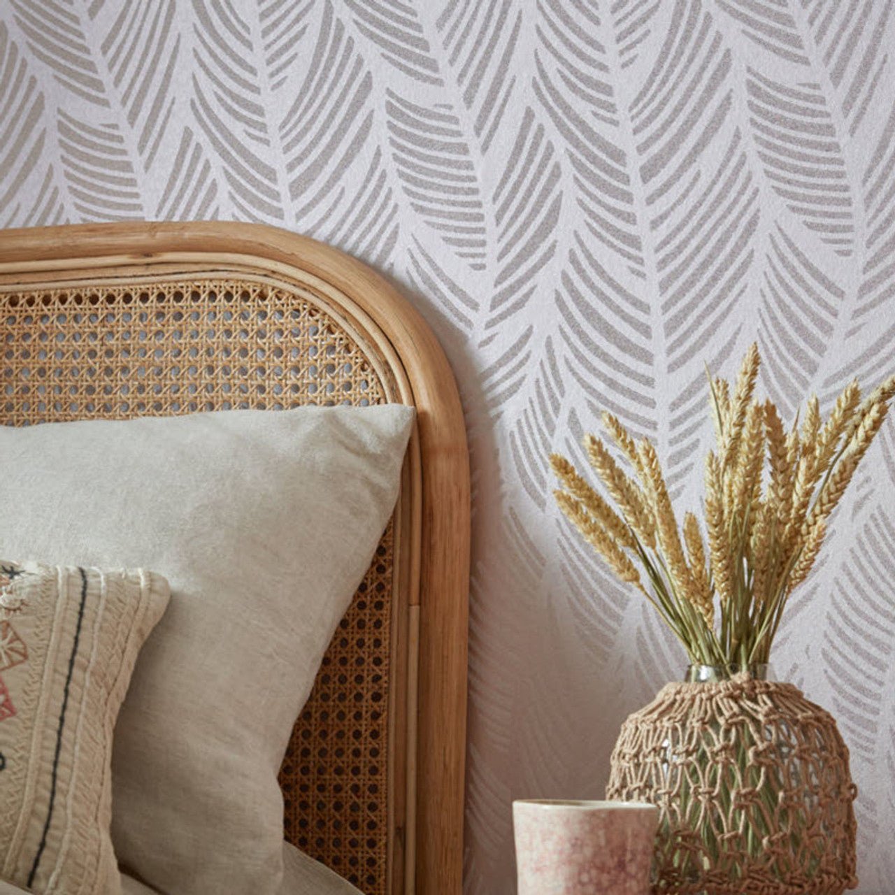 Bramble Bead Wallpaper - Chamomile - 1838 wallcoverings - 2008 - 149 - 04 - Premier Wallcovering