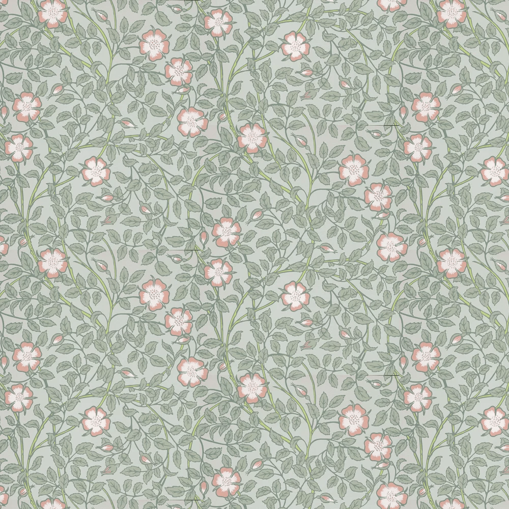 Briar Rose Wallpaper - Salix - Little Greene - 0263BRSALIX - Premier Wallcovering