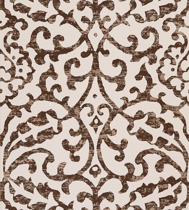 Brideshead Wallpaper - Charcoal - Nina Campbell - NCW4396 - 04 - Premier Wallcovering