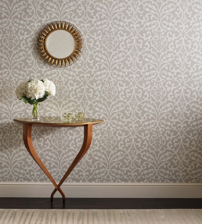 Brideshead Wallpaper - Ivory - Nina Campbell - NCW4396 - 02 - Premier Wallcovering