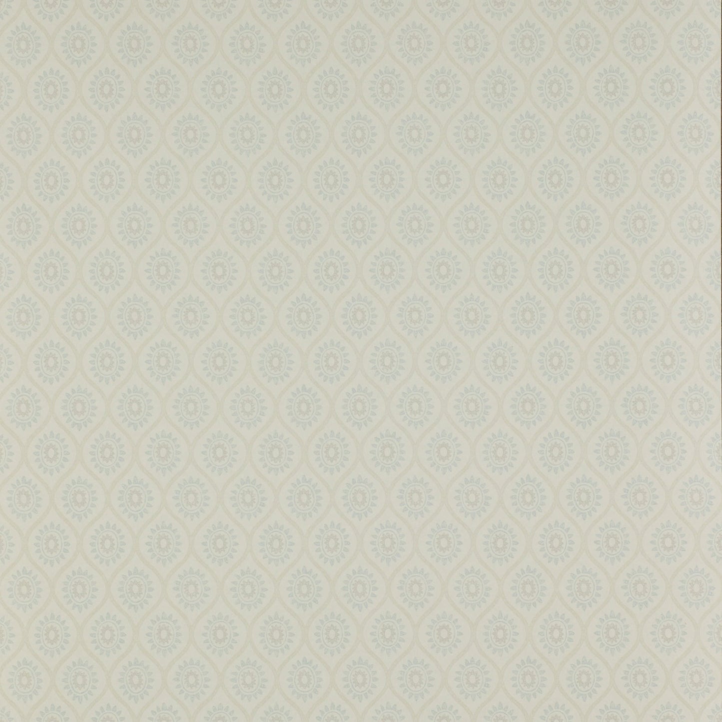 Brightwell Wallpaper - Blue/Cream - Colefax & Fowler - 07989/08 - Premier Wallcovering