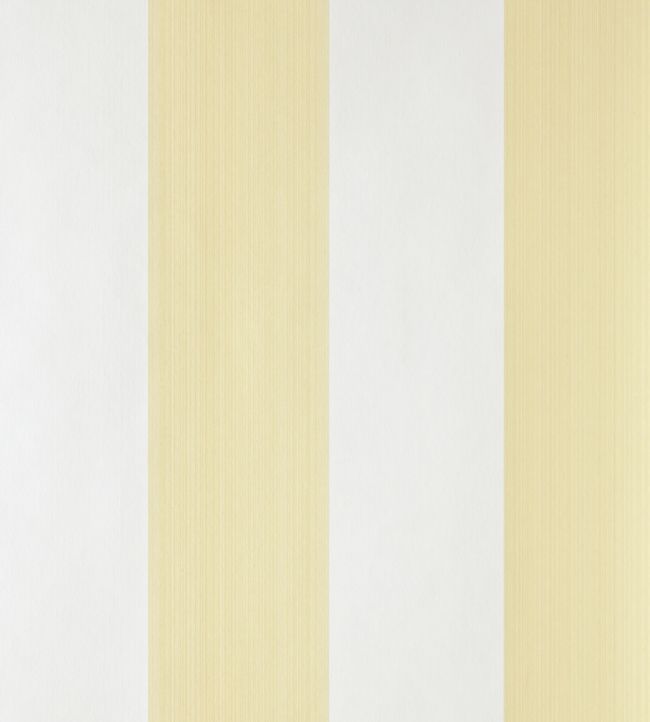 Broad Stripe Wallpaper - Dayroom Yellow - 1319 - Farrow & Ball - Premier Wallcovering