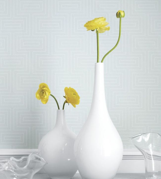 Broadway Wallpaper - Green - Thibaut - T35159 - Premier Wallcovering