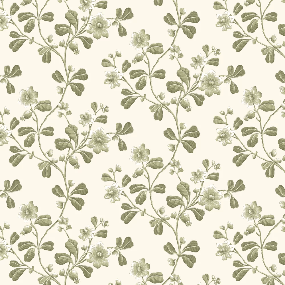Broadwick St Wallpaper - Apple Green - Little Greene - 0251BRGARDE - Premier Wallcovering