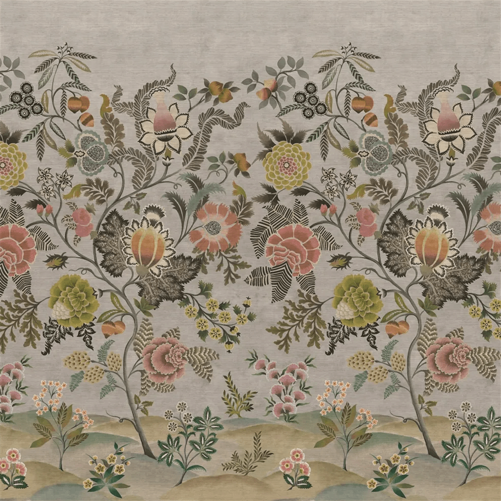 Brocart Decoratif Grasscloth Wallpaper - Sepia - PDG1187/01 - Designers Guild - Premier Wallcovering