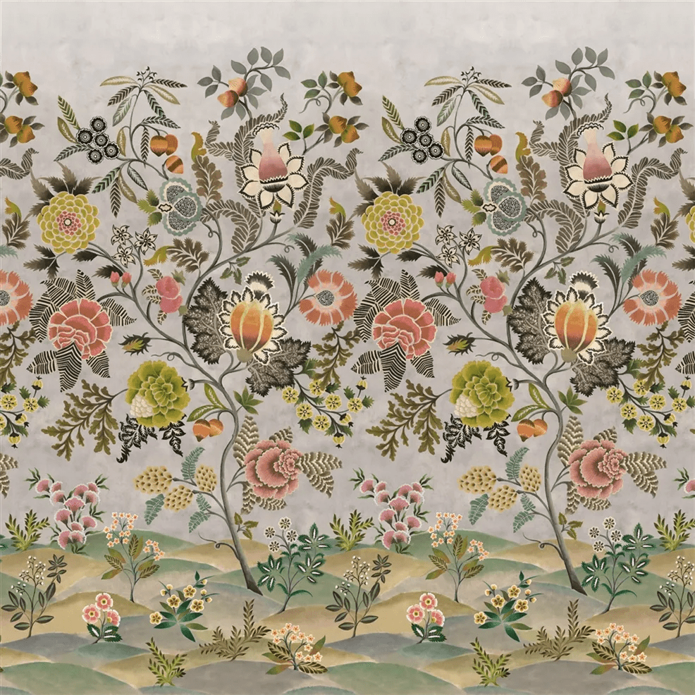 Brocart Decoratif Wallpaper - Sepia - PDG1169/02 - Designers Guild - Premier Wallcovering