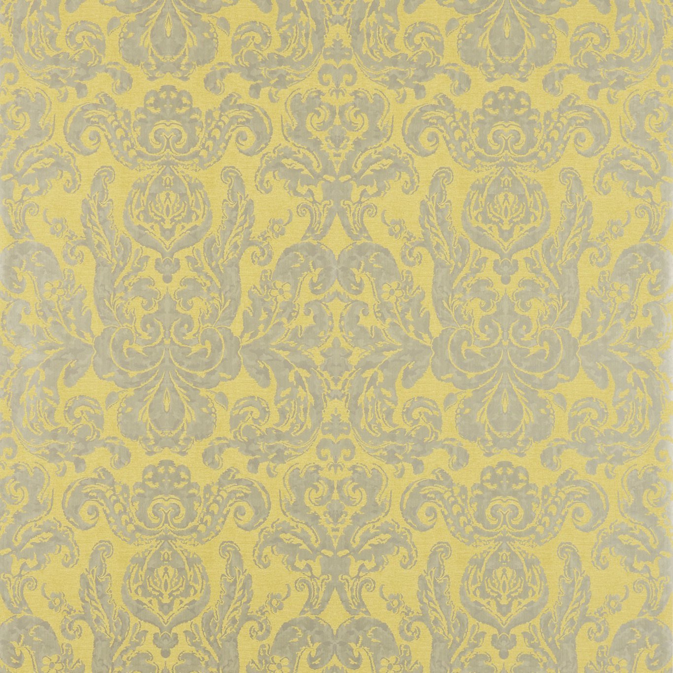 Brocatello Wallpaper - Mimosa - ZCON312116 - Zoffany - Premier Wallcovering