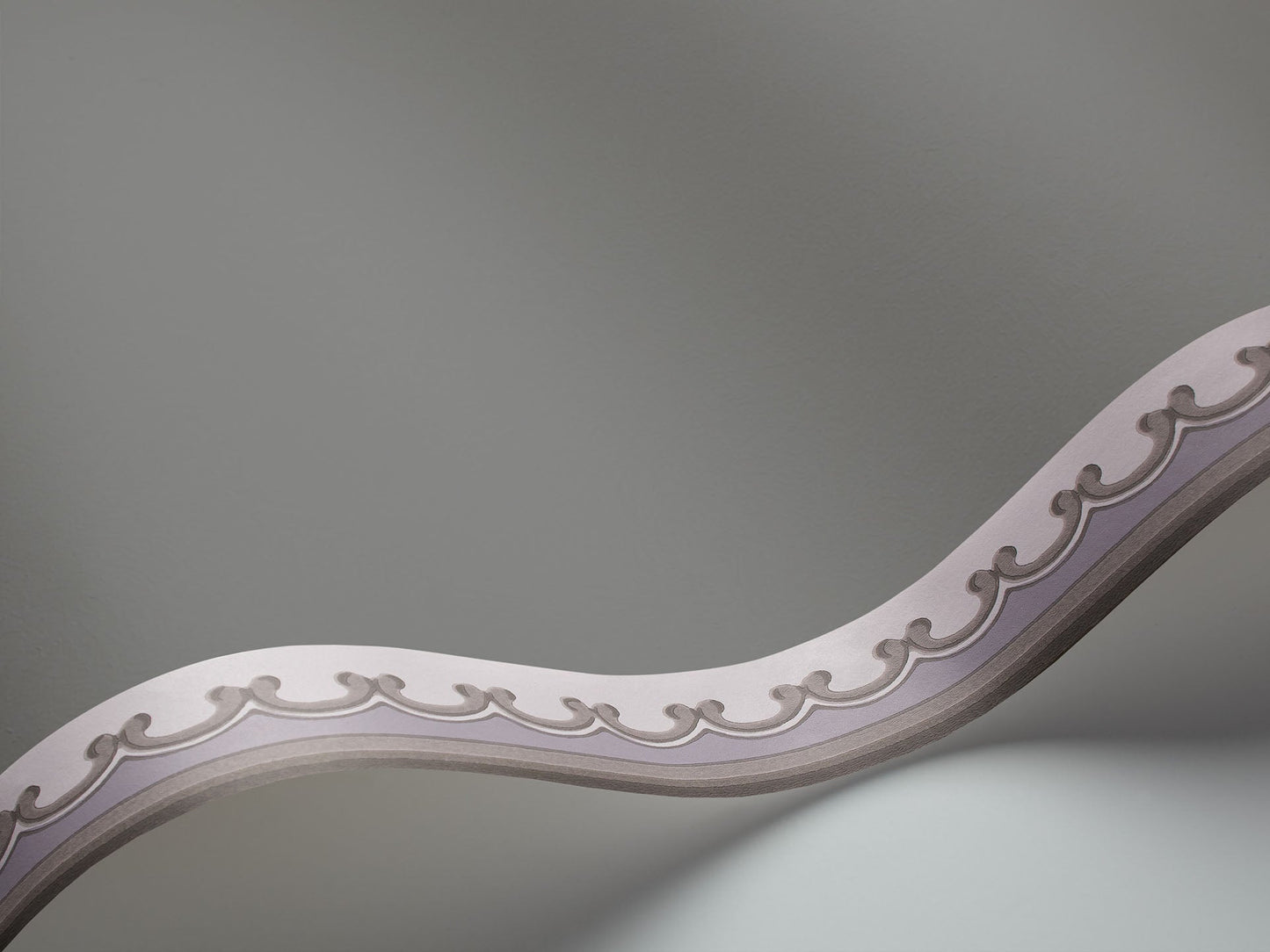 Broderie Border Wallpaper - Dove & Lilac Grey - 99/14057 - Cole & Son - Premier Wallcovering