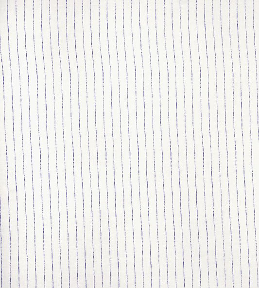 Broken Stripe Fabric - Indigo - Christopher Farr Cloth - CF146 - 04 - Premier Wallcovering