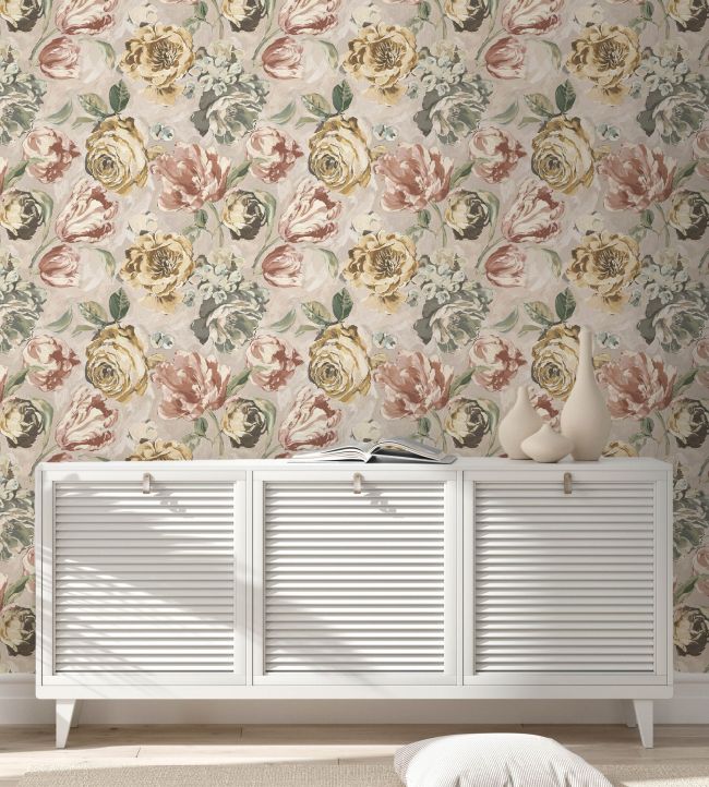 Bronte Wallpaper - Alabaster - Arley House - BRONTE24 - Premier Wallcovering
