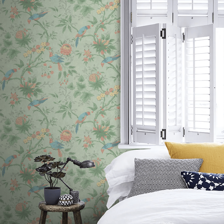 Brooke House Wallpaper - Silk - Little Greene - 0291BRSILKZ - Premier Wallcovering